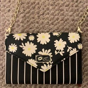 Betsy Johnson floral cross body
